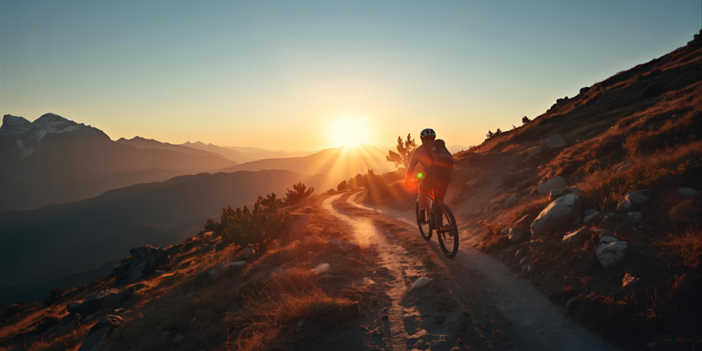 mountain biking legend And shocking facts about Botha’s death mountain biking legend Botha riding on rugged sunrise trail inspiring riders